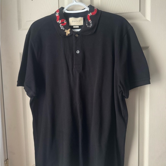 Gucci Other - PERFECT Condition!! Gucci Black Polo shirt with size 54 Europe men